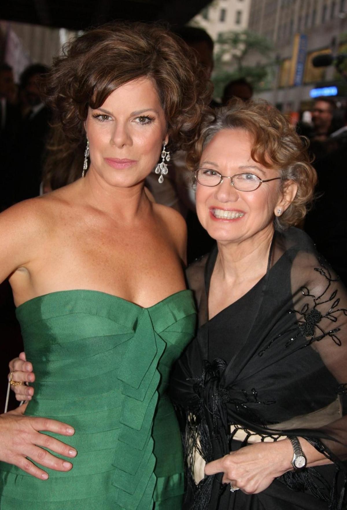 Marcia Gay Harden with Mother, Beverly Bushfield Harden